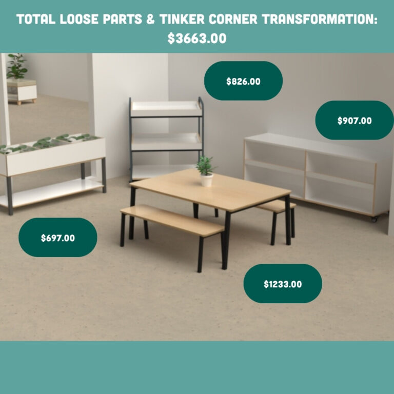 $5000 bundle Loose Parts and Tinker Station